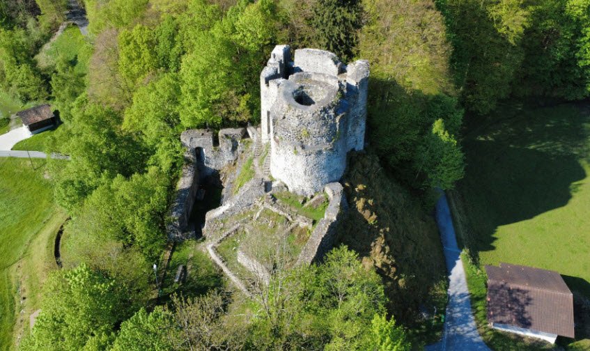Burgruine Unspunnen, Wilderswil, Switzerland, Switzerland